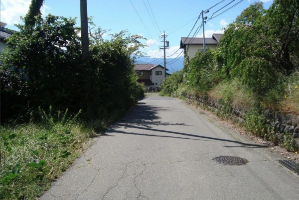 塩尻市大字片丘、土地の画像です