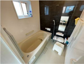 安曇野市豊科、中古一戸建ての風呂画像です