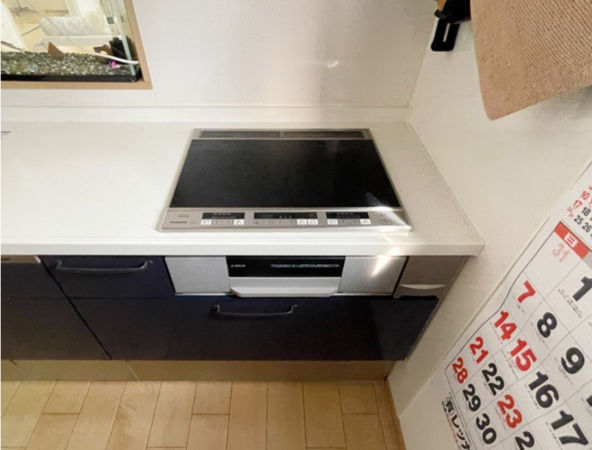 安曇野市豊科、中古一戸建てのキッチン画像です