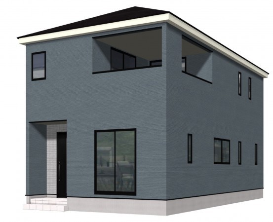 松本市大字里山辺、新築一戸建ての画像です