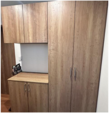 松本市村井町北、中古一戸建ての玄関画像です