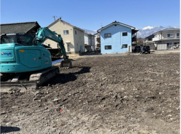 安曇野市豊科、土地の周辺画像画像です