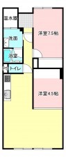 塩尻市大字広丘、中古マンションの間取り画像です