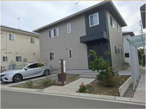 松本市大字里山辺、中古一戸建ての外観画像です