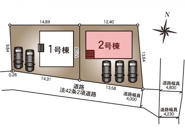 松本市波田、新築一戸建ての画像です