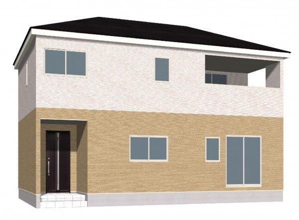 松本市波田、新築一戸建ての画像です