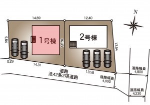 松本市波田、新築一戸建ての画像です