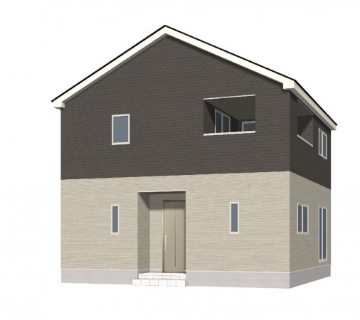 松本市波田、新築一戸建ての画像です