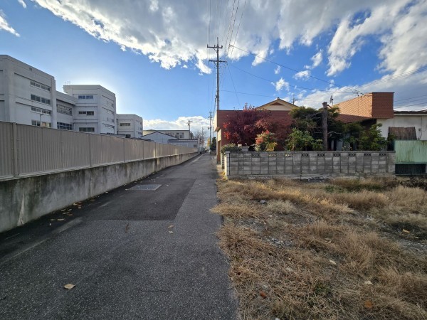 松本市鎌田、土地の画像です
