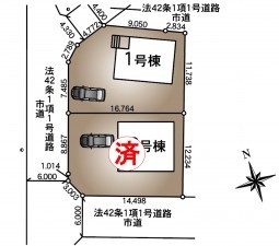 塩尻市大字広丘、新築一戸建ての画像です