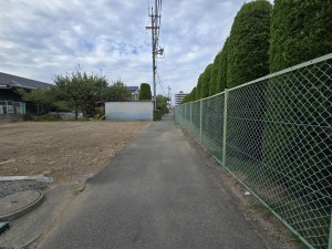 松本市芳野、土地の画像です