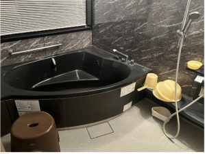 安曇野市穂高、中古一戸建ての風呂画像です