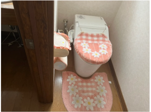 安曇野市穂高、中古一戸建てのトイレ画像です