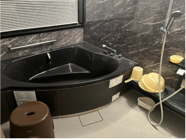 安曇野市穂高、中古一戸建ての風呂画像です