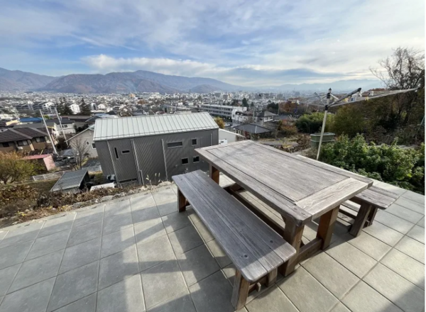 松本市蟻ケ崎、中古一戸建ての外観画像です