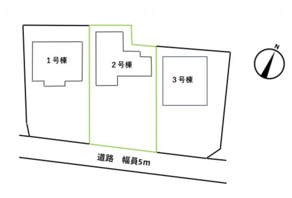 松本市大字島内、新築一戸建ての画像です
