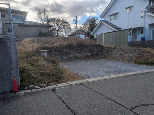 松本市大字松原、土地の画像です