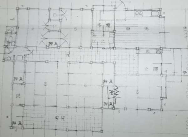 塩尻市大字贄川、中古一戸建ての間取り画像です
