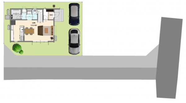 松本市沢村、新築一戸建てのその他環境写真画像です