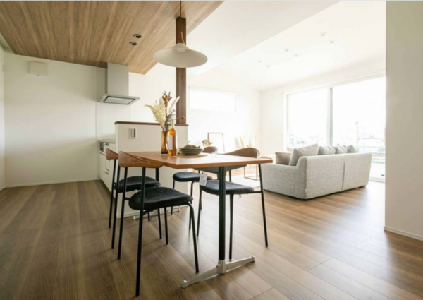 安曇野市豊科、新築一戸建ての建築プラン例画像です