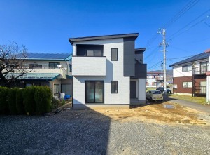 松本市女鳥羽、新築一戸建ての画像です