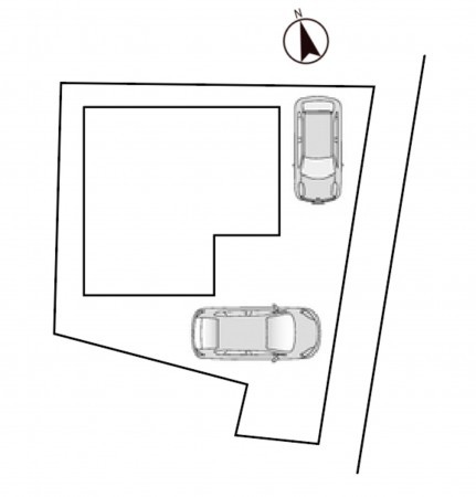 松本市女鳥羽、新築一戸建ての画像です