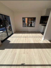 安曇野市堀金、中古一戸建ての居間画像です