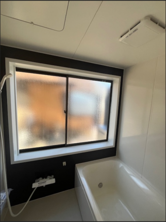 安曇野市堀金、中古一戸建ての風呂画像です