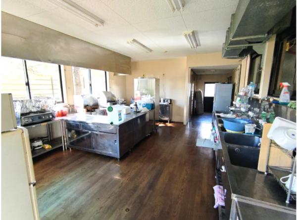 安曇野市穂高、収益物件/寮のキッチン画像です