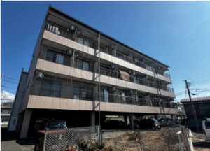 松本市白板、収益物件/マンションの外観画像です