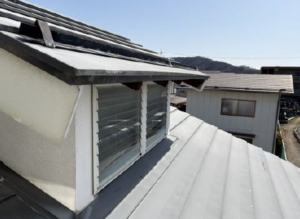 松本市筑摩、中古一戸建ての外観画像です