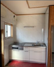 松本市筑摩、中古一戸建てのキッチン画像です