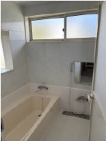 松本市筑摩、中古一戸建ての風呂画像です