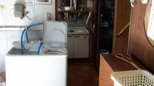 塩尻市大字木曽平沢、中古一戸建ての洗面画像です