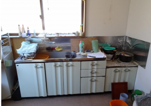 塩尻市大字木曽平沢、中古一戸建てのキッチン画像です