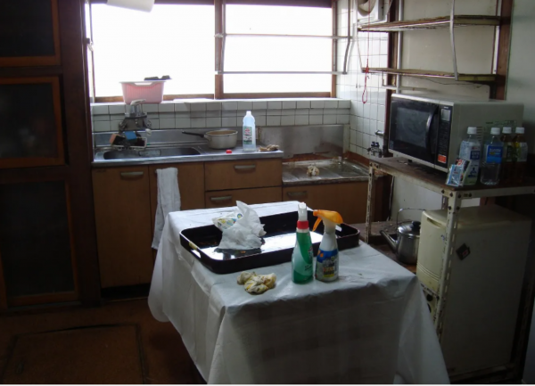 安曇野市明科、中古一戸建てのキッチン画像です