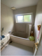 安曇野市穂高、中古一戸建ての風呂画像です