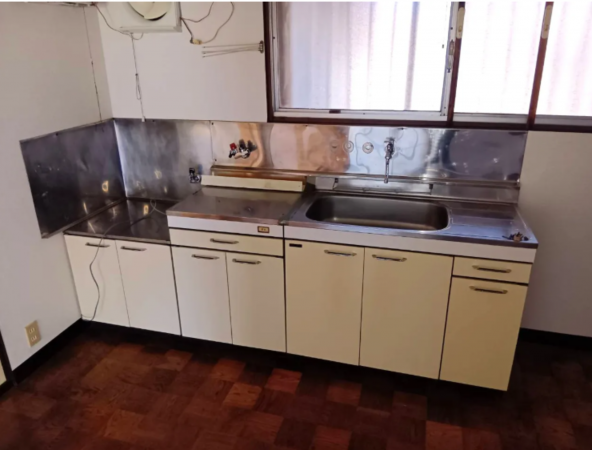 松本市大字神林、中古一戸建てのキッチン画像です