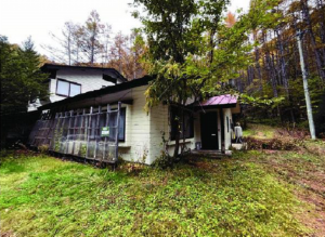 松本市安曇、収益物件/別荘の外観画像です