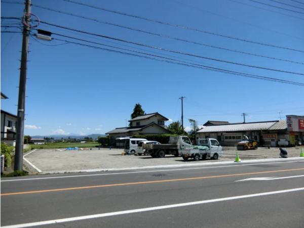 松本市梓川、土地の画像です