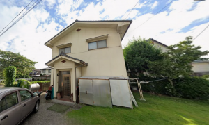 安曇野市豊科、中古一戸建ての外観画像です