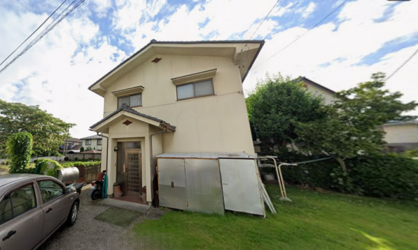 安曇野市豊科、中古一戸建ての外観画像です
