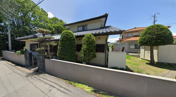 松本市大字岡田、中古一戸建ての外観画像です