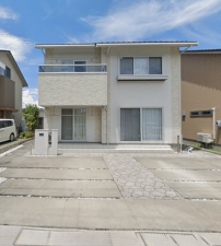 松本市石芝、中古一戸建ての外観画像です