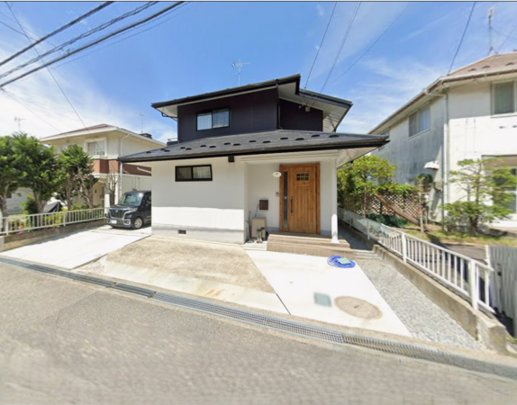 松本市寿北、中古一戸建ての外観画像です