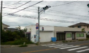 松本市沢村、土地の前面道路を含む現地写真画像です