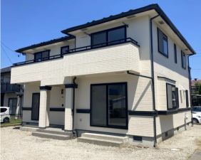 松本市寿北、中古一戸建ての外観画像です