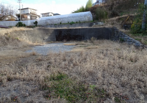 塩尻市大門、土地の前面道路を含む現地写真画像です