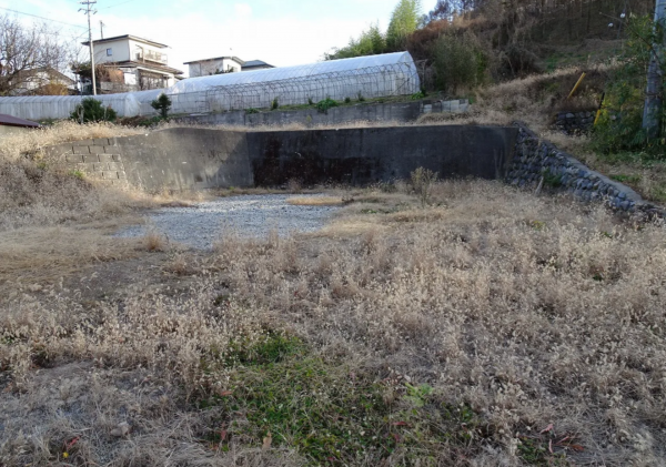 塩尻市大門、土地の前面道路を含む現地写真画像です