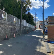 名古屋市昭和区向山町、土地の外観画像です